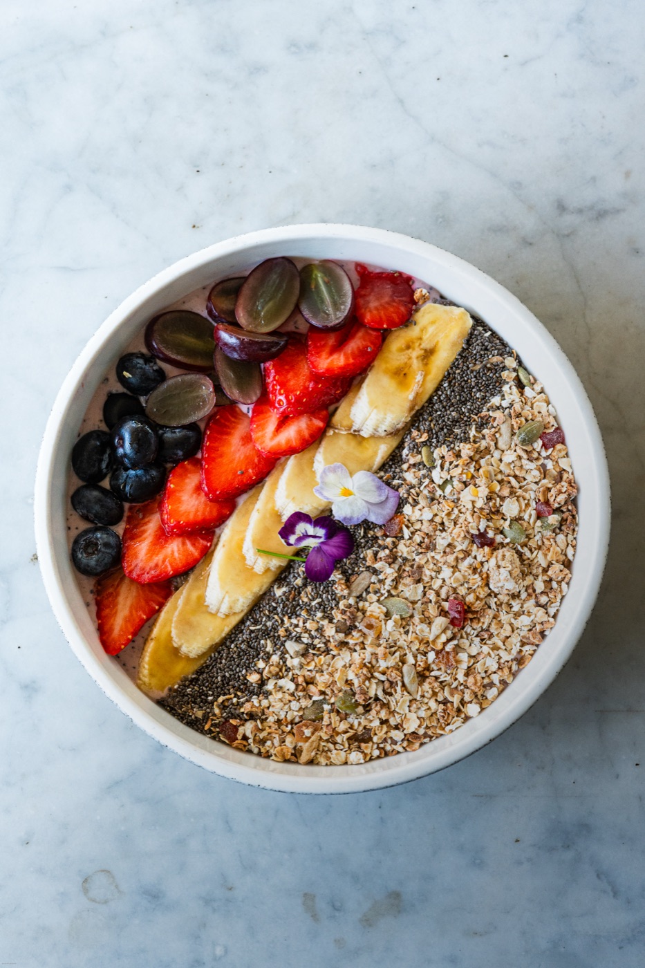 Granola bowl with fresh fruit